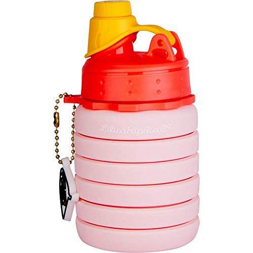 Garrafa Retrátil Dobrável de Silicone Lilica Fun Balloons