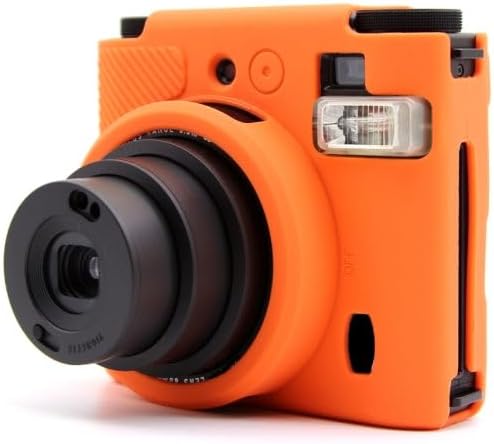 For FUJIFILM INSTAX MINI 99 Camera Protective Silicone Case(Orange)
