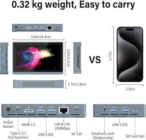 HEIGAOLA Mini PC Celeron N5095 thumbnail 8