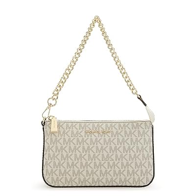 Michael Kors 32F1GJ6W6B-150 MD CHAIN POUCHETTE Donna VANILLA Taglia TU