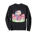 Poodle Dog With Kimono Japanese Cute Sweatshirt