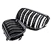 1 paire de grilles de calandre avant Double ligne pour BMW E92 LCI E93 318i 320i 328i 335i coupé 2 portes 2010~2014 C / 5