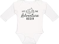 Vista 1 de inktastic Deja que la aventura comience con la tienda de campaña y la enredadera de manga larga