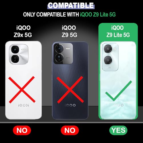 Image of Back Cover for iQOO Z9 Lite 5G | Full Camera Protection | Premium Liquid Silicon Case | Flexible Bumper Case for iQOO Z9 Lite 5G (Purple)