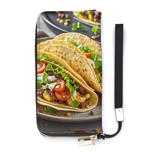 Portefeuille long mexicain blanc idéal pour vos sorties