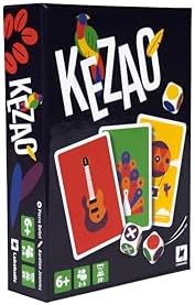KEZAO – Bunte und lustige Würfel – Schnelligkeit und Beobachtung – Gesellschaftsspiel für Familie und Kinder