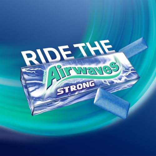 Airwaves Strong Kaugummi zuckerfrei, frischer Atem, 30x10 Dragees – Ansicht 3