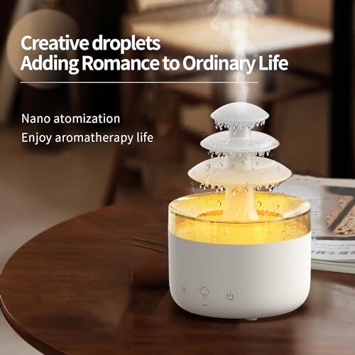 Humidificador Rain Cloud con Difusor y Luz LED miniatura 5