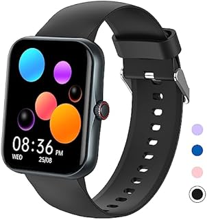 PTHTECHUS Smartwatch Kinder, 1.83 HD Voll Touchscreen Fitnessuhr, IP68 wasserdichter Kinder Fitness Aktivitäts Uhr, Schrittzähler, Wecker, 37 Sportmodi, Kinderuhr Telefon für Jungen Mädche Teenager