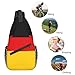 WZYCWB German flag Pattern Crossbody Bag - Lightweight Casual Travel Shoulder Bag
