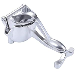 Citroenpers Pers Handmatige Citrus Limoenpers Sapcentrifuge Handmatige Citroenpers Heavy Duty Citroen Fruitpers Roestvrij Staal Draagbare Handmatige Fruitpers Citroenpers Pers met Citroen Zester