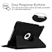 Fintie Rotating Case for iPad 6th / 5th Generation (2018/2017), iPad Air 2 / Air 1 (9.7 Inch) - 360 Degree Rotating Stand Cover Auto Sleep Wake, Black