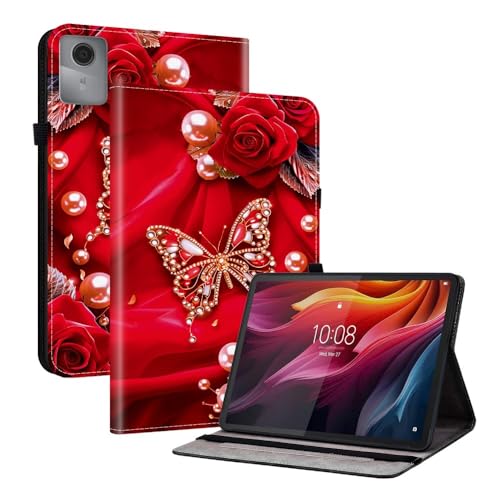 Étui Lenovo Tab M10 3ème Gen TB328FU en cuir antichoc rose