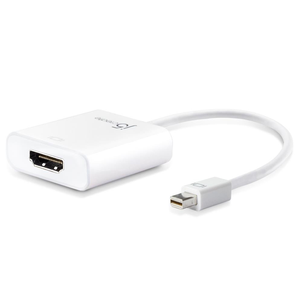 Amazon.com: j5create Mini DisplayPort to HDMI Adapter, White