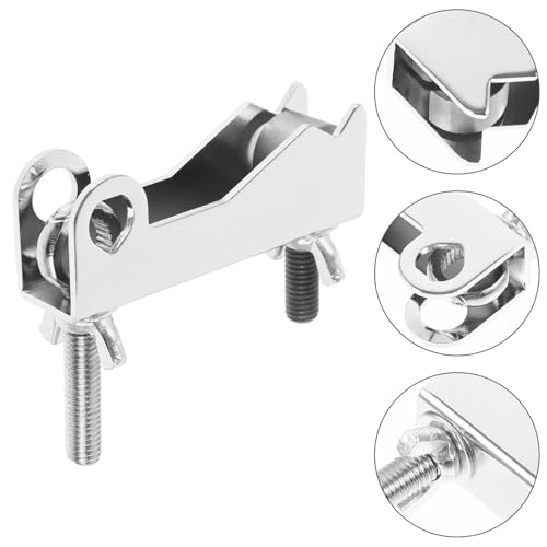 Clamp para montaje de Cowbell en batería, construcción metálica miniatura 7
