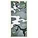 NIKE Caddy Golf Towel Black/White/Grey