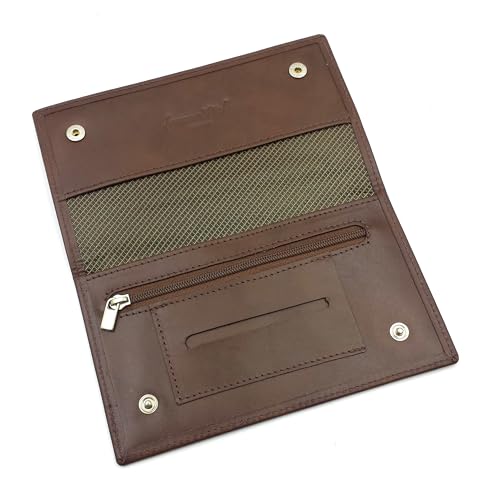 Pitillera de cuero auténtico franartPiel, el regalo artesanal ideal para tabaco de liar