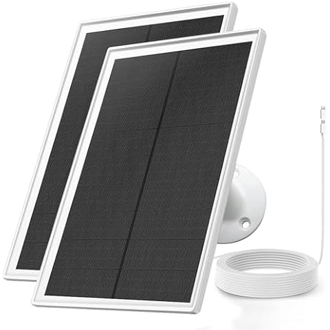 OuOudoit Solar Panel Charger for Arlo Cameras Cover