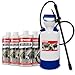 Produktbild BRESTOL® Algenentferner Pilzentferner Flechtenentferner 4x 1000 ml Konzentrat + 7 Liter Drucksprüher säurebeständig - Grünbelagsentferner Grünbelagentferner