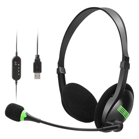 Casque Micro Afaneep USB Antibruit Cover