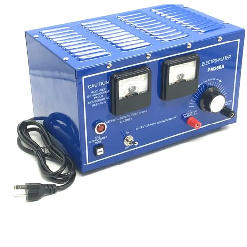 Gold Plating Machine, 30A 110V Platinum Gold Silver Plating Machine Jewelry Plating Rectifier Jewelry Plater Electroplating Rectifier, for Various Plating Layers