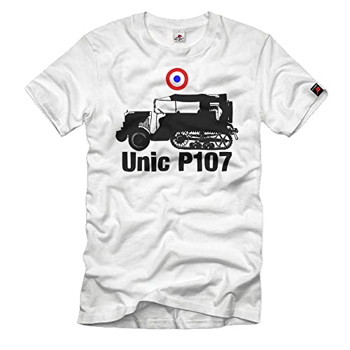 Camiseta militar Unic P107 Unic-Kegresse de alta resistencia y tacto suave