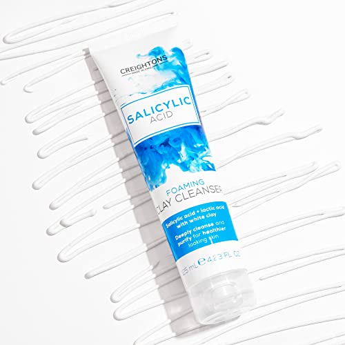 Creightons Salicylic Acid Foaming Clay Cleanser (125ml) - Contains Salicylic Acid & Lactic Acid with White Clay to Deeply Cleanse & Purify for Healthier Looking Skin. Dermatologically Tested - Image 8