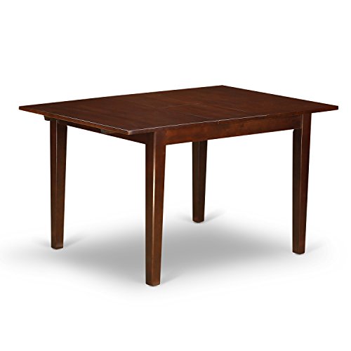 Rectangle Mahogany Dining Table with Leaf
