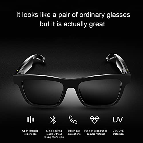 Smart Glasses, Bluetooth Sunglasses with TWS Open Ear Headphones, Music & Hands-Free Calling, Waterproof and UV… - Image 3