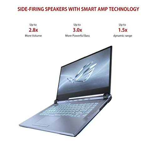 Image of ASUS ROG Strix G 9th Gen Intel Core i7-9750H 15.60 inches 120Hz IPS FHD Gaming Laptop (16GB RAM, 1TB HDD+256GB SSD, NVIDIA GeForce RTX 2070-8GB, RGB Backlit-4 Zone, Windows 10 Home, GLACIER Blue, 2.57 kg) G531GW-AL249T