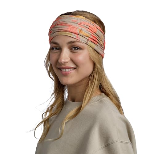 BUFF Original EcoStretch Neck Gaiter, UPF 50 Sun Protection, Breathable, Versatile, Quick Dry Face Mask, Trem Citronella, Adult Size3