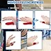 Bowling Thumb Tape, Bowling Finger Tape Pre Cut, Elastic Bowling Tape, Bowling Protective Performance Tape, Bowling Ball Tape for Thumb Hole, Bowlers Tape Bowling Accessories (120, 3colors)