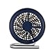 JXILY Ventilatore da Scrivania Portatile Design Che può Essere Diviso Staffa Magnetica Il Supporto può Contenere Il Telefono Ricarica Rapida Dono A Padre,Blu