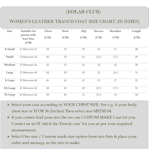 Women's Trench Coat Leather Lambskin Long Overcoat Jacket Real Genuine Black-Red For Women4