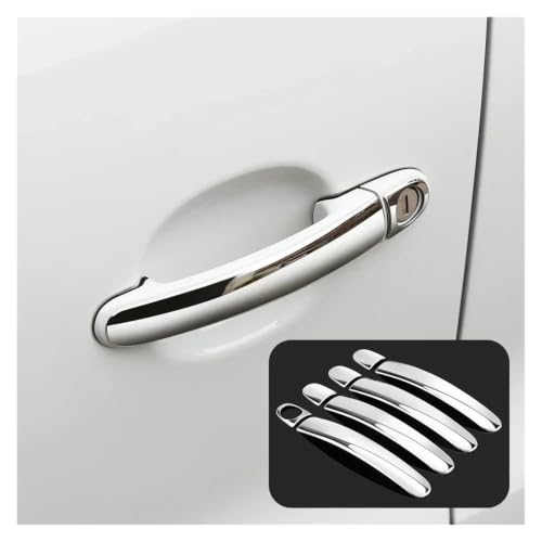 Poignée porte Passat B5 Golf 4 Bora couvercle de serrure extérieure chromé