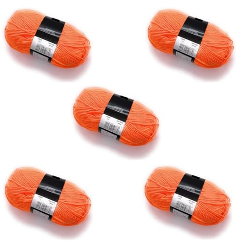 Lana Cygnet Jaffa Pack de 5 x 100g para tejer punto doble 2