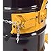 Global Industrial Mobile Drum Carrier for 55 Gallon Steel Drums, Manual Hand Pump Lift, 800 Lbs Capacity, 4