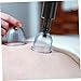 FRCOLOR Hand Vacuum Pump for Cupping Therapy Lightweight Ergonomic Cupping Tool with Strong Suction Muscle Relief and Circulation Improvement Safe Material Easy to Use