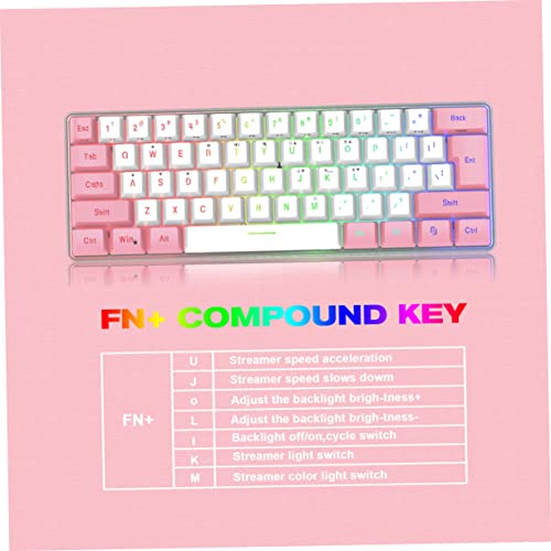 Clavier mécanique RGB 61 touches compact en ABS pour setup gaming performant - 7