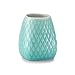 Produktbild Zeller "Nordic" Zahnputzbecher, Stein, Aqua, 8.5 x 8.5 x 9.5 cm