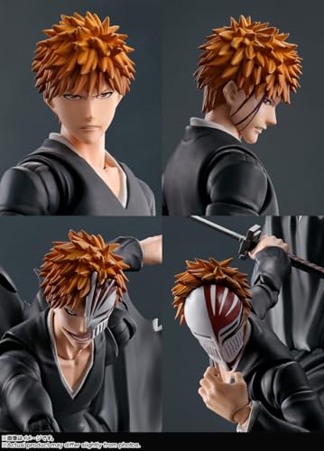 Image of TAMASHII Nations - Bleach - Ichigo Kurosaki -Getsugatensho- S.H.Figuarts Action Figure