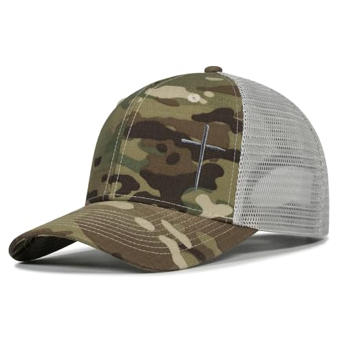 Image of Christian Hats for Men Women,Jesus Cross Hat Christian Religious Gifts for Birthday /Christmas
