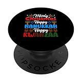 Photo Gallery buon natale felice hanukkah ebraica felice kwanzaa xmas popsockets popgrip intercambiabile Photo Gallery buon natale felice hanukkah ebraica felice kwanzaa xmas popsockets popgrip intercambiabile