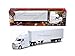 NewRay SS-12343G 1: 32 Long Haul Trucker - Peterbilt 387 (Plain), White