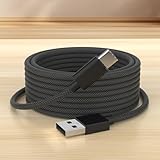 Nylon Braided USB-C Fast Charging Cable, Car CarPlay Cable for iPhone 17 16 15, 3FT Woven USB to USB C Car Charger Fast Charging Data Sync Cable Cord for iPhone 17 16 15 Pro Max, Black