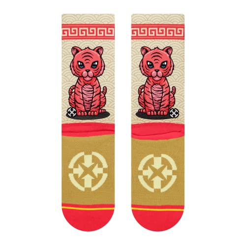 MERGE4 Year of the Tiger Crew Socks for Men and Women Good Luck Chinese New Year Compression Good Comfort Ultra Comfy3