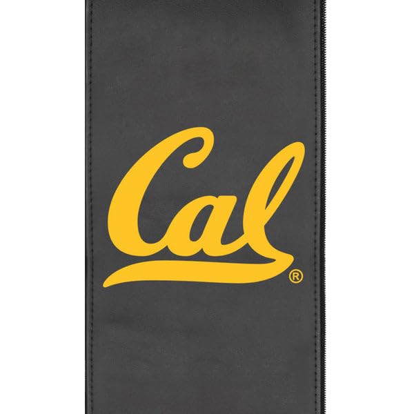 Dreamseat Black Stationary Club Chair with California Golden Bears Embroidered Logo