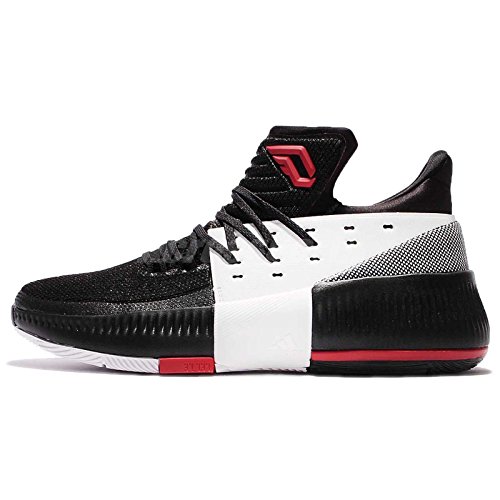 adidas Dame 3 On Tour Shoe - Men's Basketball 18 Core Black/Utility Black/White