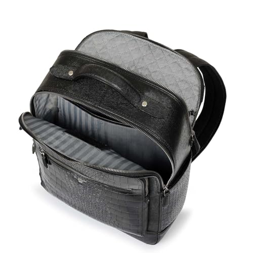 Image of Da Milano Premium Leather Backpack for Men - Fits Upto 14 inch Laptop (RCB-10002C)