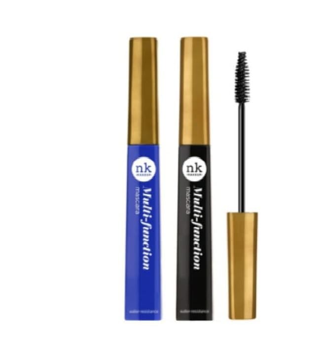 Miniatura 2 de N K - Máscara multifunción resistente al agua, color blanco, azul y negro